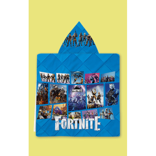 Dětské pončo s kapucí Fortnite