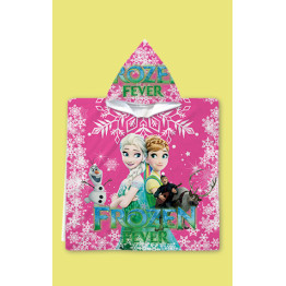 Dětské pončo Frozen Fever Pink