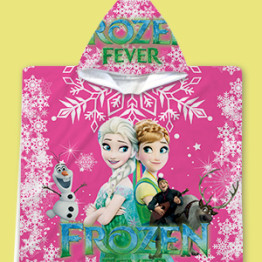 Dětské pončo Frozen Fever Pink