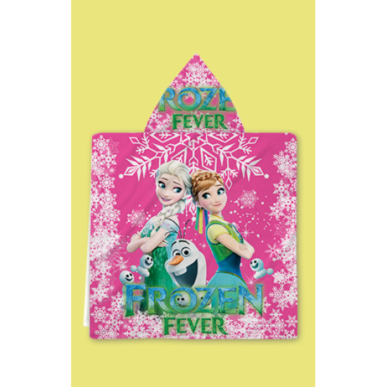 Dětské pončo Frozen Fever Pink