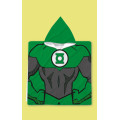 Dětské pončo s kapucí Green Lantern