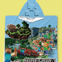 Dětské pončo Minecraft