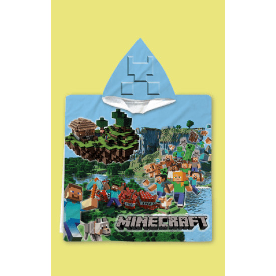 Dětské pončo Minecraft