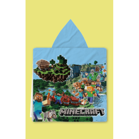 Dětské pončo Minecraft