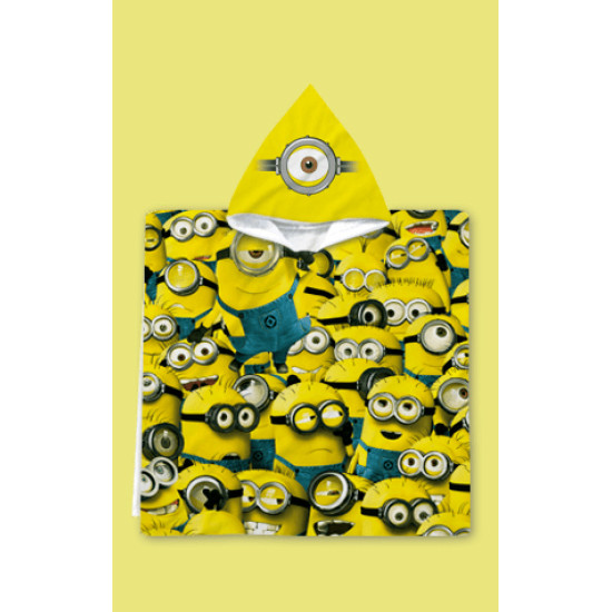 Dětské pončo s kapucí Minions 2