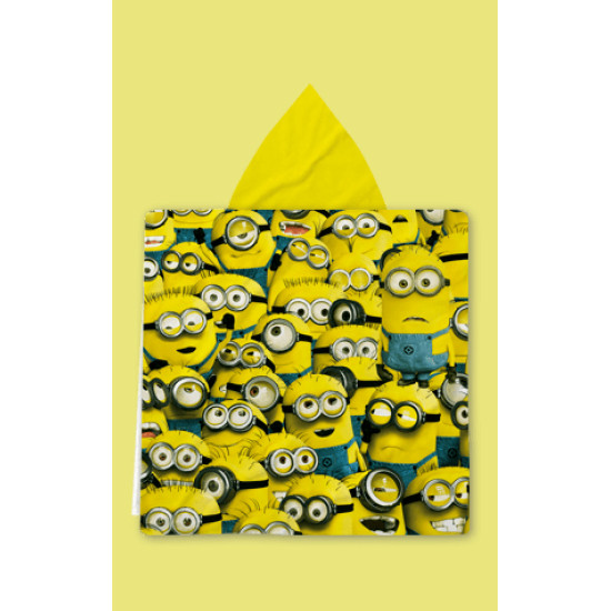 Dětské pončo s kapucí Minions 2