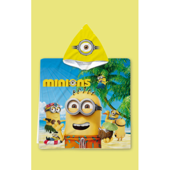 Dětské pončo Minions Beach