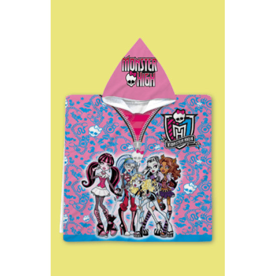 Dětské pončo s kapucí Monster High