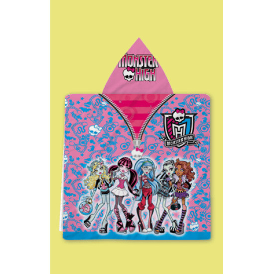Dětské pončo s kapucí Monster High