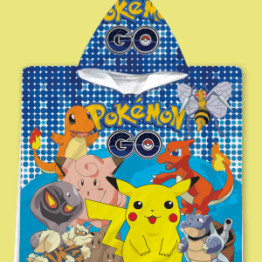 Dětské pončo s kapucí Pokémon GO