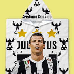 Dětské pončo s kapucí Ronaldo Juventus