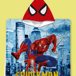 Dětské pončo s kapucí Spider-Man