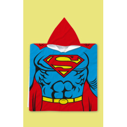 Dětské pončo s kapucí Superman