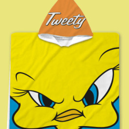 Dětské pončo s kapucí Tweety