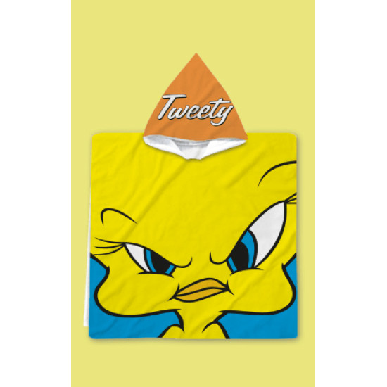 Dětské pončo s kapucí Tweety