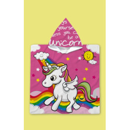 Dětské pončo Unicorn