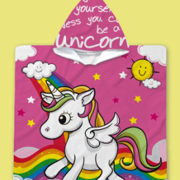 Dětské pončo Unicorn