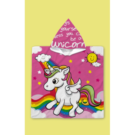 Dětské pončo Unicorn