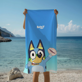 Plážová osuška Dobrodružství Bluey