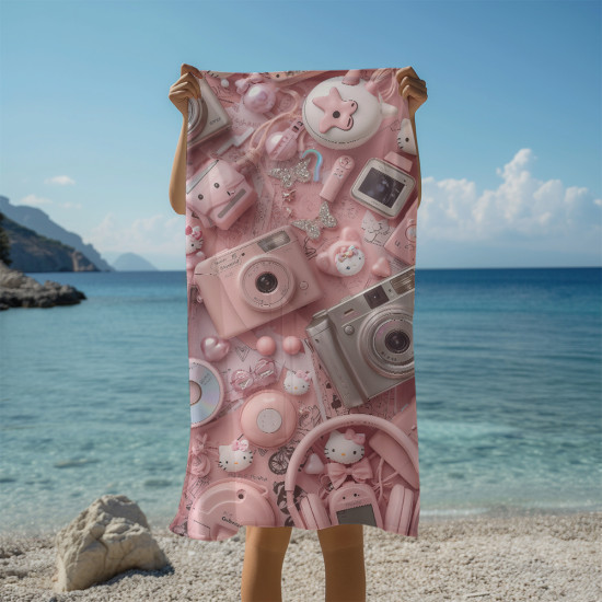 Barevná osuška pro teenagery Y2K Pink Dream
