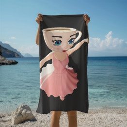Plážová osuška Ballerina Cappuccina