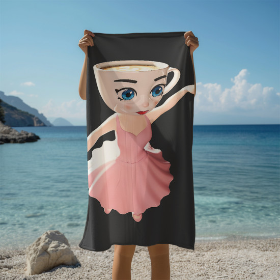 Plážová osuška Ballerina Cappuccina
