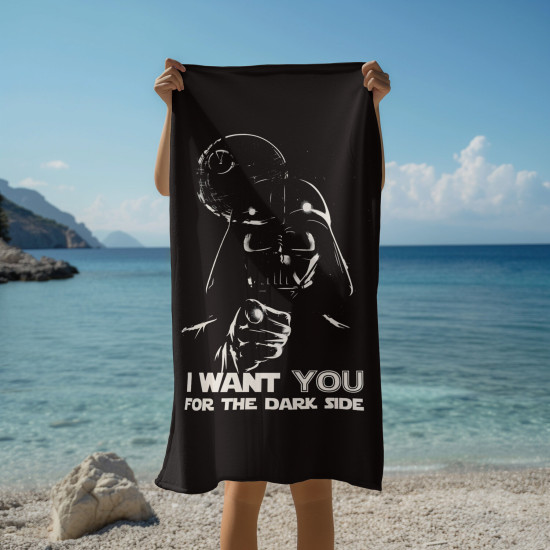 Plážová osuška Darth Vader