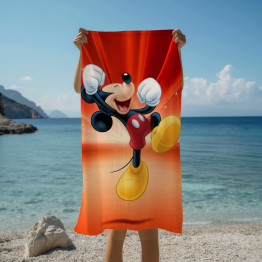 Plážová osuška Walt Disney a Mickey Mouse