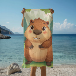 Barevná osuška Kapybara