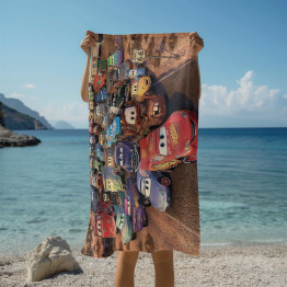 3D osuška Auta