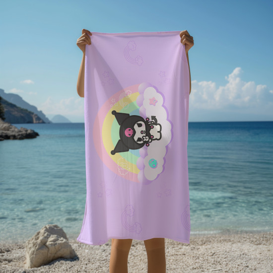 Dětská osuška Kuromi Hello Kitty