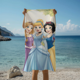 3D osuška Oblíbené princezny