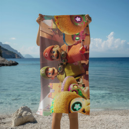 3D osuška Mario a Luigi