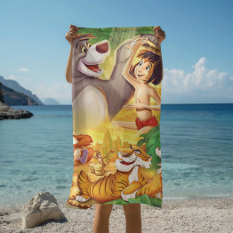 Plážová osuška Mauglí Kniha džunglí