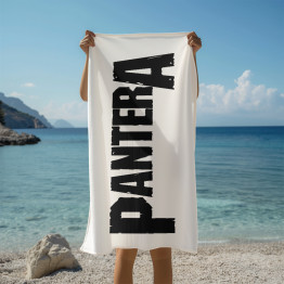 3D plážová osuška Panter