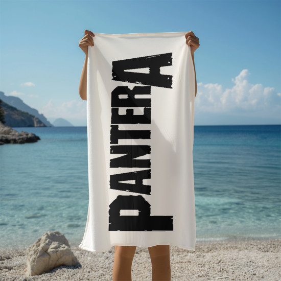 3D plážová osuška Panter