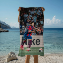 Plážová osuška Lamine Yamal Barcelona