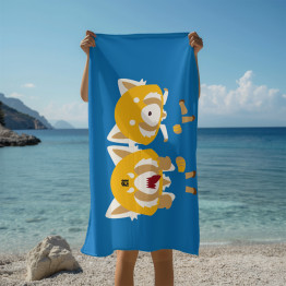 Plážová osuška Aggretsuko