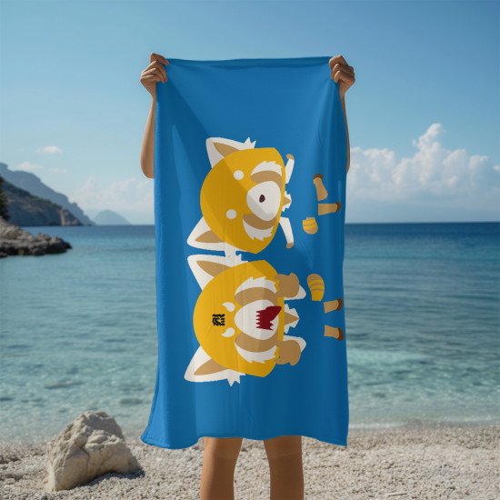Plážová osuška Aggretsuko