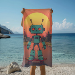 Stylová osuška Robot Skater