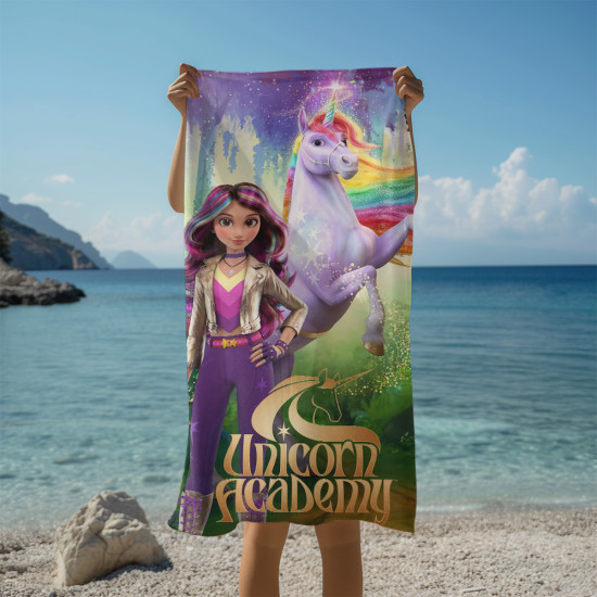 Plážová osuška Unicorn Academy