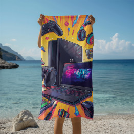 Plážová osuška Gaming