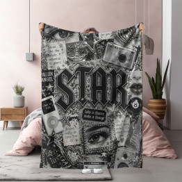 Stylová 3D deka Y2K Star