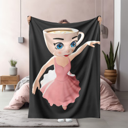 Měkká deka Ballerina Cappuccina