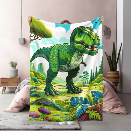 Měkká deka T-Rex