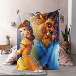 3D deka Kráska a zvíře
