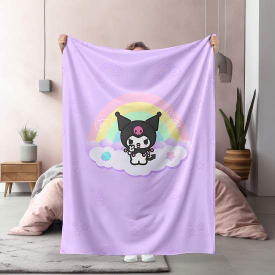 Dětská deka Kuromi Hello Kitty