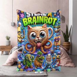 Moderní deka Steal a Brainrot