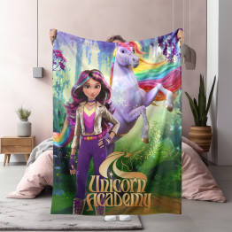 Měkká deka Unicorn Academy
