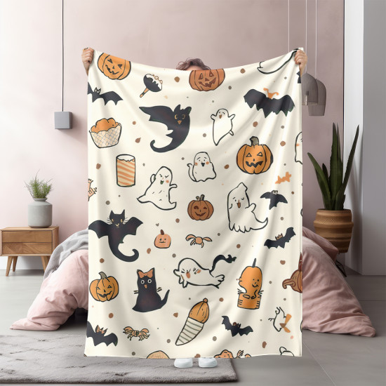 Sezónní deka Veselý Halloween